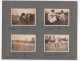8 Eingesteckte Original-Fotos Aus Album, 1922, Dabei 5 Fotos Aus Puteaux Bei Paris Feld-Hockey Spiel. Und Marly, Senslis - Sporten
