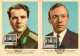 USSR 1977 Soyuz Astronauts, Spaceship/Vaisseau Set Of 5 Maximum Cards / Maxicards - Rusland En USSR