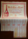"Vieille Cure De Cenon" , Bordeaux,France  1952 ,Liquor,share Certificate , - Andere & Zonder Classificatie