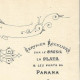 1895 Maritime Connaissement Pour Rio De Janeiro Chargeurs Réunis Petit Père & Fils: Services Réguliers Afrique & Brésil - Transport