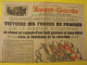 Hebdo L'Avant-Garde, Le Journal Des Jeunes. N° 37 Du 11 Mai 1945. Victoire Sur La Barbarie Hitlerienne Pétain Waihingen - War 1939-45