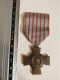 MEDAILLE CROIX DU COMBATTANT - Poinçon BR - Frankreich