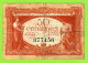 FRANCE / CHAMBRE De COMMERCE De SAINT ETIENNE / 50 CENT./ 12 JANVIER 1921 / N° 377456 - Chambre De Commerce