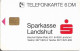 Germany - Sparkasse Landshut - Gebäude - O 1069 - 09.1996, 6DM, 2.000ex, Used - O-Series : Séries Client