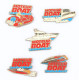 Superbe Lot De 5 Pin's MAGAZINE MOTEUR BOAT - Zodiac, Vedette, Etc ... - Zamac - Amc - N222 - Media