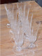 Delcampe - -8 FLUTES A CHAMPAGNE CRISTAL CÔTES TAILLEES XIXe BACCARAT/SAINT LOUIS?     E - Glass & Crystal