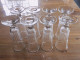 Delcampe - -8 FLUTES A CHAMPAGNE CRISTAL CÔTES TAILLEES XIXe BACCARAT/SAINT LOUIS?     E - Verre & Cristal