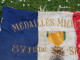 Delcampe - FRANCE - Drapeau DINARD Les Médaillés Militaires De La 871ème Section  WWI CN22DRP001  Pièce Unique - Vlaggen