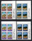 Yemen Kingdom 1967 Space, Scouts Set Of 7 In Blocks Of 4 MNH - Asien