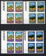 Yemen Kingdom 1967 Space, Scouts Set Of 7 In Blocks Of 4 Imperf. MNH - Asia