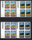 Yemen Kingdom 1967 Space, Scouts Set Of 7 In Blocks Of 4 Imperf. MNH - Asien