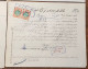 Iran Persian  Shah Pahlavi  چهار برگ سند تمبردار ۱۳۴۴ Four   Stamped Document 1965 - Documentos Históricos