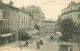 CPA*81* MAZAMET- La Place De La Cathédrale -Animation Commerces* Labouche N° 771 * TàD 1908 - Mazamet