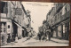 Cpa,24 Dordogne, Ribérac, Rue De L'Hôtel De Ville, Animée, Enseignes Grand Hôtel De France Louplantier, écrite En 1916 - Riberac