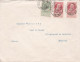 BELGIQUE-1907 - Lettre BRUXELLES  Pour  VILLEFRANCHE DE ROUERGUE-12 (France)..timbres Sur Lettre,  Cachet - Sonstige & Ohne Zuordnung