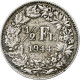 Suisse, 1/2 Franc, 1944, Bern, Argent, TTB+, KM:23 - Sonstige & Ohne Zuordnung