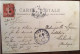 Cpa 24 Dordogne, Ribérac, Rue De L'Hôtel De Ville, Animée, Attelage, éd MTIL Trèfle, écrite En 1908 - Riberac