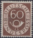 Germany, FR - Definitive - 60 Pf - Mi 135 - 1951 - MNH - Unused Stamps