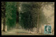 02 - VILLERS-COTTERETS - LE PARC ALLEE FRANCOIS 1ER - CARTE ANCIENNE TOILEE ET COLORISEE - Villers Cotterets