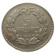 FRANCE.... 5 Francs Lavrillier En Nickel -année 1933    Pièce Non Nettoyée - Et Patinée (voir Images) - 5 Francs