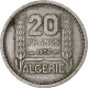 France, Algérie, 20 Francs, 1956, Paris, Cupro-nickel, TTB, KM:91 - Sonstige & Ohne Zuordnung