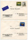 Germany, Berlin 1960'-1980's 8 Covers To Wiesbaden With Mix Of Stamps And CDS Postmarks - Cartas & Documentos