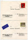Germany, Berlin 1960'-1980's 8 Covers To Wiesbaden With Mix Of Stamps And CDS Postmarks - Brieven En Documenten