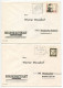 Delcampe - Germany, Berlin 1960'-1980's 16 Covers To Wiesbaden With Mix Of West German Stamps & CDS Machine Cancels With Slogans - Briefe U. Dokumente