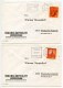 Delcampe - Germany, Berlin 1960'-1980's 16 Covers To Wiesbaden With Mix Of West German Stamps & CDS Machine Cancels With Slogans - Briefe U. Dokumente