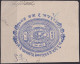 F-EX33796 INDIA REVENUE SEALLED PAPER CUT FEUDATARY STATE OF JAIPUR.  - Official Stamps