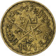 France, Maroc, Mohammed V, 20 Francs, AH 1371/1952, Paris, Bronze-Aluminium - Other & Unclassified