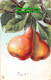 R408957 Pears. Tuck. Luscions Fruit. Series. No. 6958. 1912 - Mondo