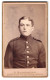 Fotografie A. Blankhorn, Offenbach A. M., Frankfurterstr. 37, Portrait Junger Soldat Jak. Wagner In Uniform  - Anonymous Persons