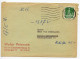 Germany, Berlin 1958 Cover; Berlin To Berlin-Schöneberg; 10pf. Kaiser Wilhelm Memorial Church Stamp - Briefe U. Dokumente