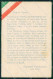 WW1 WWI Propaganda 83 Reggimento Fanteria Garibaldini PIEGHINA Cartolina XF6696 - Sonstige & Ohne Zuordnung