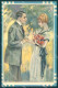 Artist Signed Bompard Glamour Lady Romantic Couple Serie 503-3 Postcard VK8928 - Altri & Non Classificati