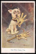 Artist Signed Studdy Bonzo Dog That Is I Think French Bulldog 1005 Pc VK7904 - Sonstige & Ohne Zuordnung