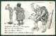 WWI WW1 German Propaganda Patriotic War Humor Anti Russian Postcard XF3490 - Autres & Non Classés