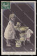 Girl Chamber Pot La Toilette De Bebe RPPC Photo Serie 3211cartolina ZG9089 - Sonstige & Ohne Zuordnung