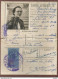 Carte Nationale D'identité Ancienne LUNEVILLE BARTHELEMY Renée EMPLOYEE DE COMMUNE 1936 Lunettes Ronde - Historical Documents