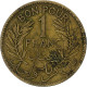 France, Tunisie, Muhammad VI, Franc, 1926, Paris, Bronze-Aluminium, TB+, KM:247 - Autres & Non Classés