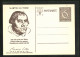 AK Martin Luther, Ganzsache WHW Winterhilfswerk  - Briefkaarten