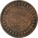 France, Tunisie, Muhammad V, 5 Centimes, 1916, Paris, Bronze, TB+, KM:235 - Andere & Zonder Classificatie