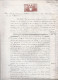 ESPAÑA 1906 — PLIEGO DE 2 Ptas, ENTERO FISCAL. Marca De Agua: TIMBRE DEL ESTADO - Fiscales