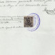 ESPAÑA 1901 TIMBRE DEL ESTADO. PLIEGO 1 Pta. Entero Fiscal. Marca De Agua - Revenue Stamps