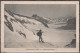 CPA  De   JUNGFRAUJOCH  3457m  Aletschgletscher     Suisse   Animée Avec Skieur   Le 29 III 1926 - Berna