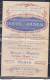 Prix Courant Année 1923 Douin Jouneau étiquette Vin Alcool Rhum ... Pour Mourre Berlioux Distillateur Marseille - Agricoltura