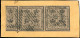 Altdeutschland Braunschweig, 1857, 9 A (10/4), Briefstück - Braunschweig