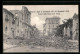 AK Messina, Zerstörter Strassenzug Durch Erdbeben Am 28.Dezember 1908  - Rampen