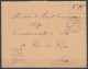 L. En Franchise (F.M.) Càd BEDARIEUX /8-7-1940 Pour Haut Commissaire Belge à SETE - Cachet Artisanal "CRAB / DARD" - Oorlog 40-45 (Brieven En Documenten)